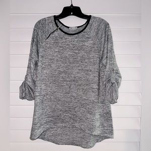 Creme Fraiche Gray 3/4 sleeve